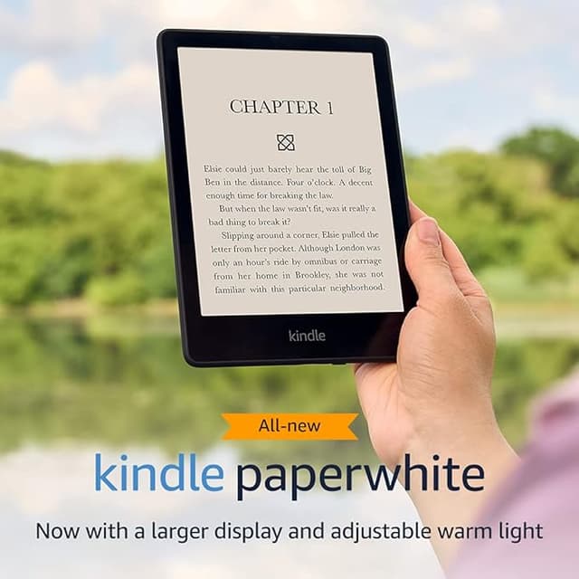 All-new Kindle Paperwhite (8 GB) – Now with a 6.8" display and adjustable warm light